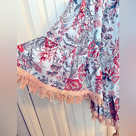 Z&L Europe Floral Print Dress. Size Small. EUC - Picture 10 of 14